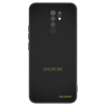 Picasee silikónový čierny obal pre Xiaomi Redmi 9 - Discipline