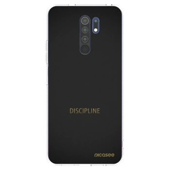 Picasee silikónový prehľadný obal pre Xiaomi Redmi 9 - Discipline
