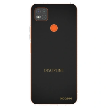 Picasee silikónový prehľadný obal pre Xiaomi Redmi 9C - Discipline