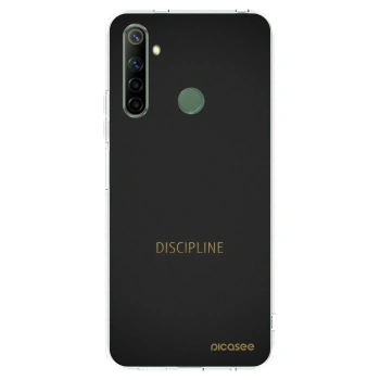 Picasee silikónový prehľadný obal pre Realme 6i - Discipline