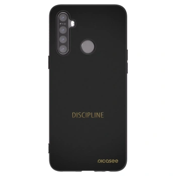 Picasee silikónový čierny obal pre Realme 5 - Discipline