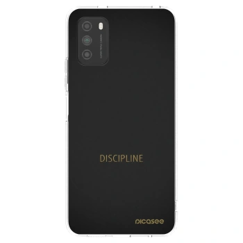 Picasee silikónový prehľadný obal pre Xiaomi Poco M3 - Discipline