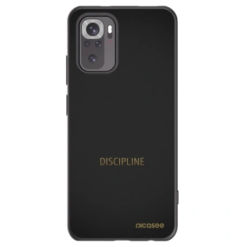 Picasee silikónový čierny obal pre Xiaomi Redmi Note 10 - Discipline