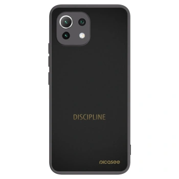Picasee silikónový čierny obal pre Xiaomi Mi 11 Lite - Discipline