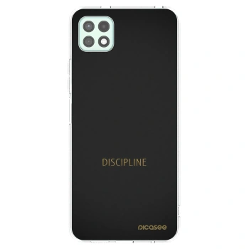 Picasee silikónový prehľadný obal pre Samsung Galaxy A22 A226B 5G - Discipline