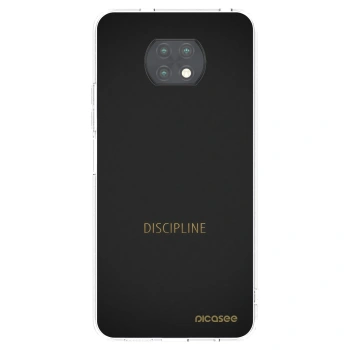 Picasee silikónový prehľadný obal pre Xiaomi Redmi Note 9T - Discipline