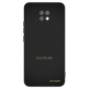 Picasee silikónový čierny obal pre Xiaomi Redmi Note 9T - Discipline