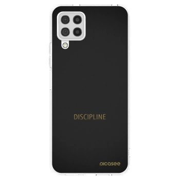 Picasee silikónový prehľadný obal pre Samsung Galaxy A22 A225F 4G - Discipline