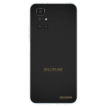 Picasee silikónový prehľadný obal pre Xiaomi Redmi 10 - Discipline