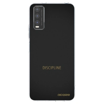 Picasee silikónový prehľadný obal pre Vivo Y20s - Discipline