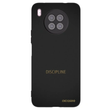 Picasee silikónový čierny obal pre Huawei Nova 8i - Discipline