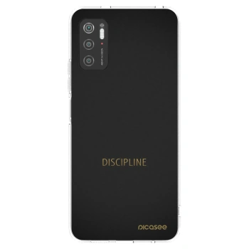 Picasee silikónový prehľadný obal pre Xiaomi Poco M3 Pro 5G - Discipline