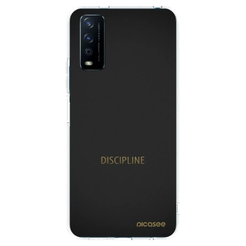 Picasee silikónový prehľadný obal pre Vivo Y11s - Discipline