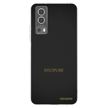 Picasee silikónový prehľadný obal pre Vivo Y72 5G - Discipline