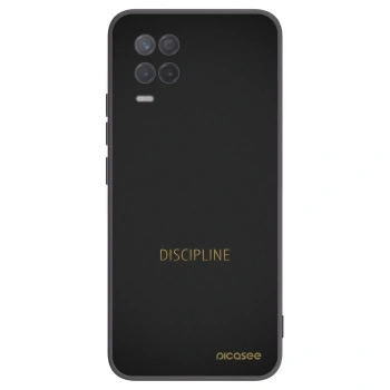 Picasee silikónový čierny obal pre Realme 8 5G - Discipline