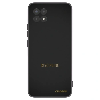 Picasee silikónový čierny obal pre Realme 8i - Discipline