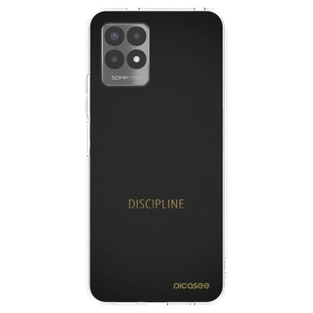 Picasee silikónový prehľadný obal pre Realme 8i - Discipline