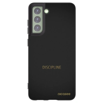 Picasee silikónový čierny obal pre Samsung Galaxy S21 FE 5G - Discipline