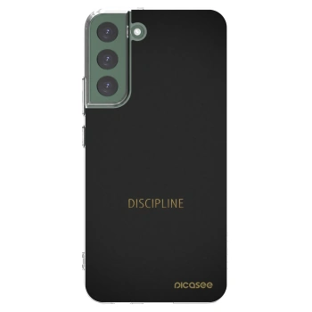 Picasee silikónový prehľadný obal pre Samsung Galaxy S22+ 5G - Discipline