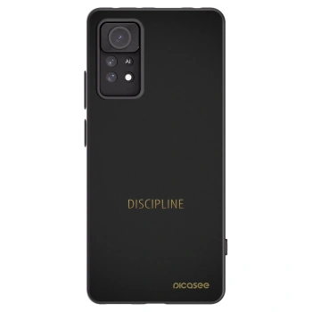 Picasee silikónový čierny obal pre Xiaomi Redmi Note 11 Pro 5G - Discipline