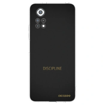 Picasee silikónový prehľadný obal pre Xiaomi Poco X4 Pro 5G - Discipline