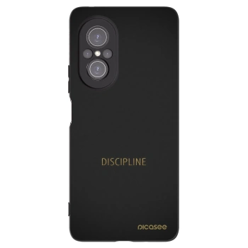 Picasee silikónový čierny obal pre Huawei Nova 9 SE - Discipline