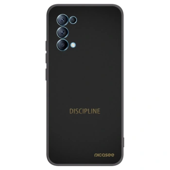 Picasee silikónový čierny obal pre OPPO Reno 5 5G - Discipline