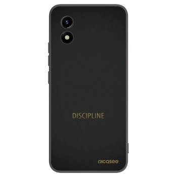 Picasee silikónový čierny obal pre Vivo Y01 - Discipline