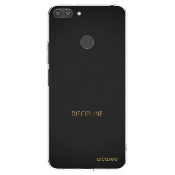 Picasee silikónový prehľadný obal pre Huawei P Smart - Discipline