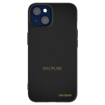 Picasee silikónový čierny obal pre Apple iPhone 14 - Discipline