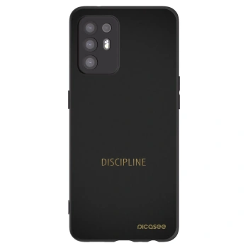 Picasee silikónový čierny obal pre OPPO A94 5G - Discipline