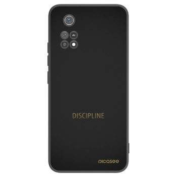 Picasee silikónový čierny obal pre Xiaomi Poco M4 Pro - Discipline