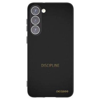 Picasee silikónový čierny obal pre Samsung Galaxy S23+ 5G - Discipline