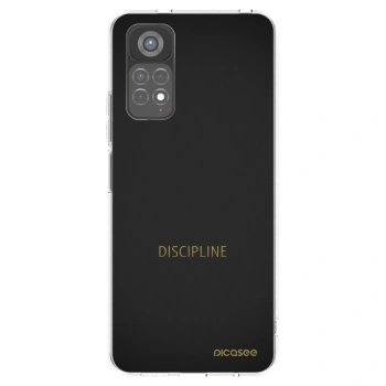 Picasee silikónový prehľadný obal pre Xiaomi Redmi Note 11S 5G - Discipline