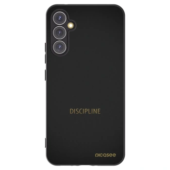 Picasee silikónový čierny obal pre Samsung Galaxy A34 5G A346B - Discipline