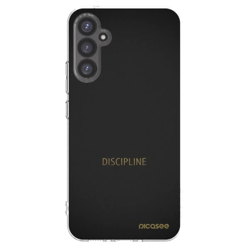 Picasee silikónový prehľadný obal pre Samsung Galaxy A34 5G A346B - Discipline