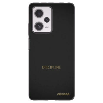 Picasee silikónový čierny obal pre Xiaomi Redmi Note 12 Pro+ 5G - Discipline