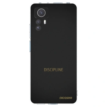 Picasee silikónový prehľadný obal pre Xiaomi Redmi Note 12S - Discipline
