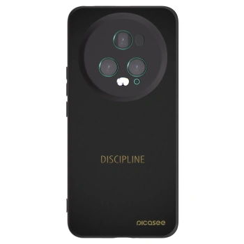 Picasee silikónový čierny obal pre Honor Magic5 Pro - Discipline