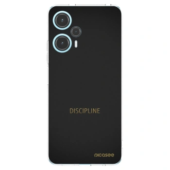 Picasee silikónový prehľadný obal pre Xiaomi Poco F5 - Discipline