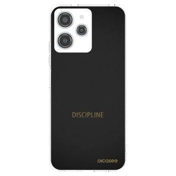 Picasee silikónový prehľadný obal pre Xiaomi Redmi 12 4G - Discipline