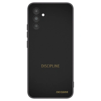 Picasee silikónový čierny obal pre Samsung Galaxy A04s A047F - Discipline