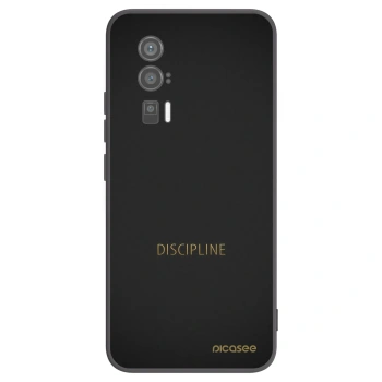 Picasee silikónový čierny obal pre Xiaomi Poco F5 Pro 5G - Discipline
