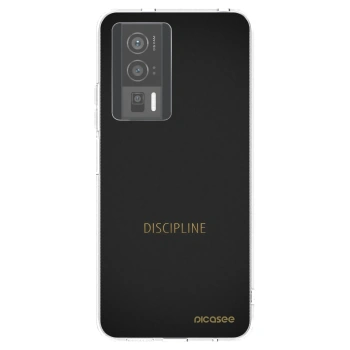 Picasee silikónový prehľadný obal pre Xiaomi Poco F5 Pro 5G - Discipline