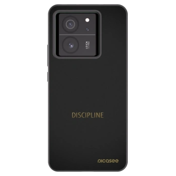Picasee silikónový čierny obal pre Xiaomi 13T Pro - Discipline