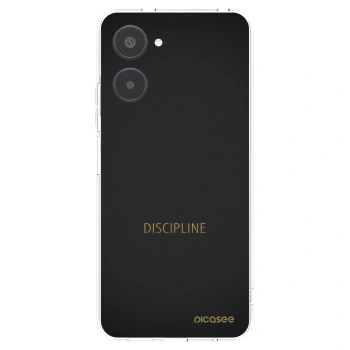 Picasee silikónový prehľadný obal pre Realme 10 4G - Discipline