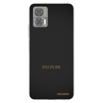 Picasee silikónový prehľadný obal pre Motorola Edge 30 Neo - Discipline