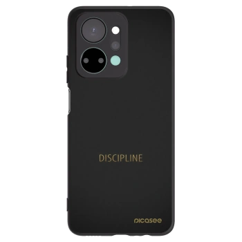 Picasee silikónový čierny obal pre Honor X7a - Discipline