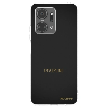 Picasee silikónový prehľadný obal pre Honor X7a - Discipline