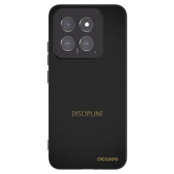 Picasee silikónový čierny obal pre Xiaomi 14 - Discipline